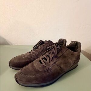 To Boot Men's Brown Grey Suede Sneakers